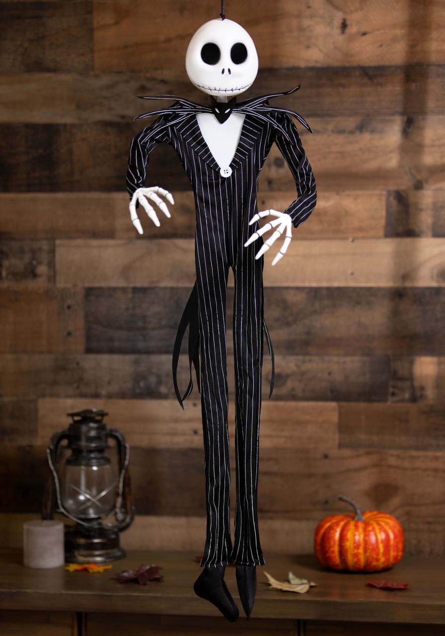 nightmare before christmas hanging decor Nightmare Before Christmas 30" Hanging Poseable Jack Decoration