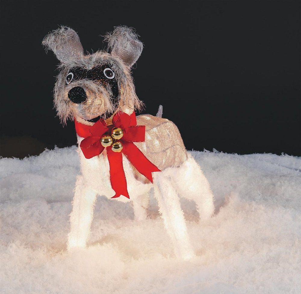 christmas decorations outdoor dog The Best Ideas for Outdoor Lighted Dog Christmas Decorations Home