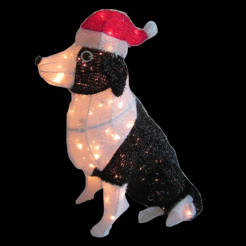 christmas decorations outdoor dog The Best Ideas for Outdoor Lighted Dog Christmas Decorations Home