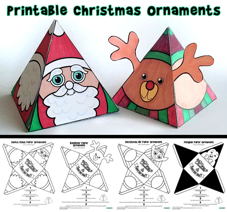 christmas decoration ideas printables Printable Christmas Ornaments Woo! Jr. Kids Activities