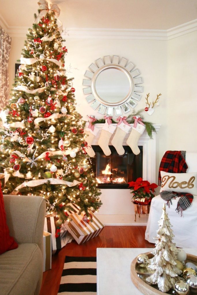 christmas decor red theme 15 Red Christmas Decor Ideas That Will Light Your Traditional Style Fire