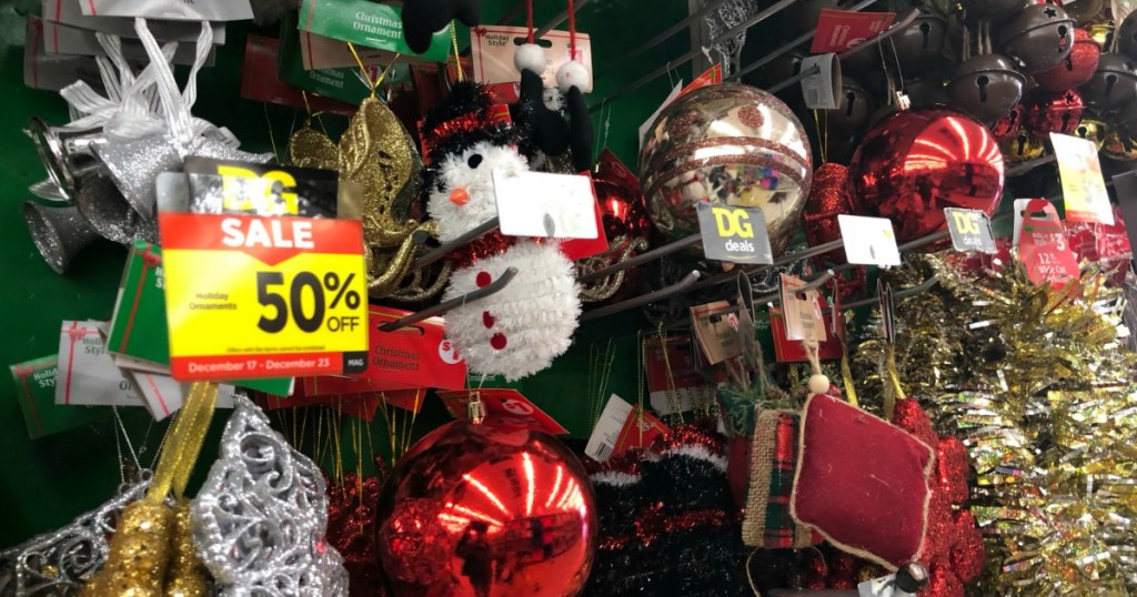 dollar general christmas decor sale 50 Off Holiday Decor at Dollar General & InStore)