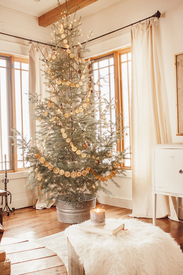 scandinavian christmas tree decor My Scandinavian Christmas Home Tour Twelve On Main