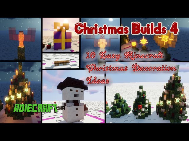 christmas decoration ideas minecraft 10 Easy Christmas Decoration Ideas Minecraft Map