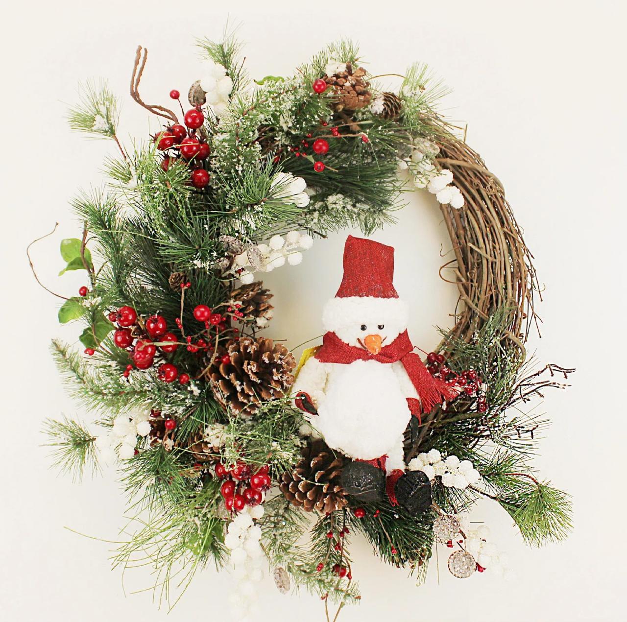 christmas decorations indoor wreath 20+ Indoor Wreath Decorating Ideas HomeDecorish