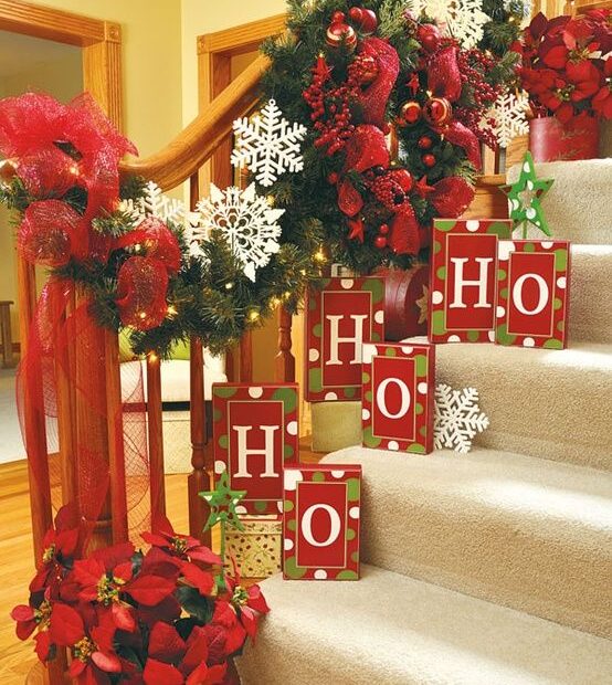 tall christmas decorations indoor Best Indoor Christmas Decorating Ideas 2016 Pink Lover