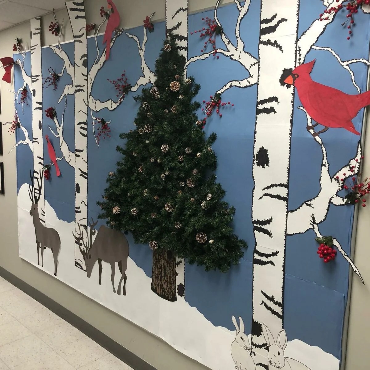 christmas wall decor ideas school 18 Holiday Bulletin Board Ideas That Will Make Your Classroom Cozy