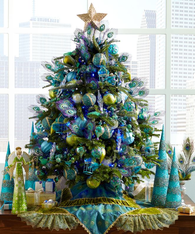 table top christmas tree decor 35 Beautiful Table Top Christmas Tree Decorations