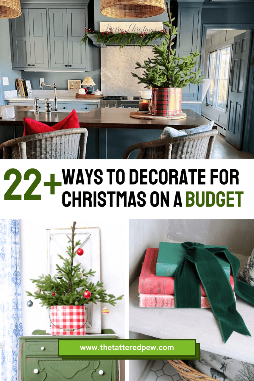 christmas decoration ideas on a budget 22+ Beautiful Christmas Decorating Ideas On A Budget » Grow Beauty With