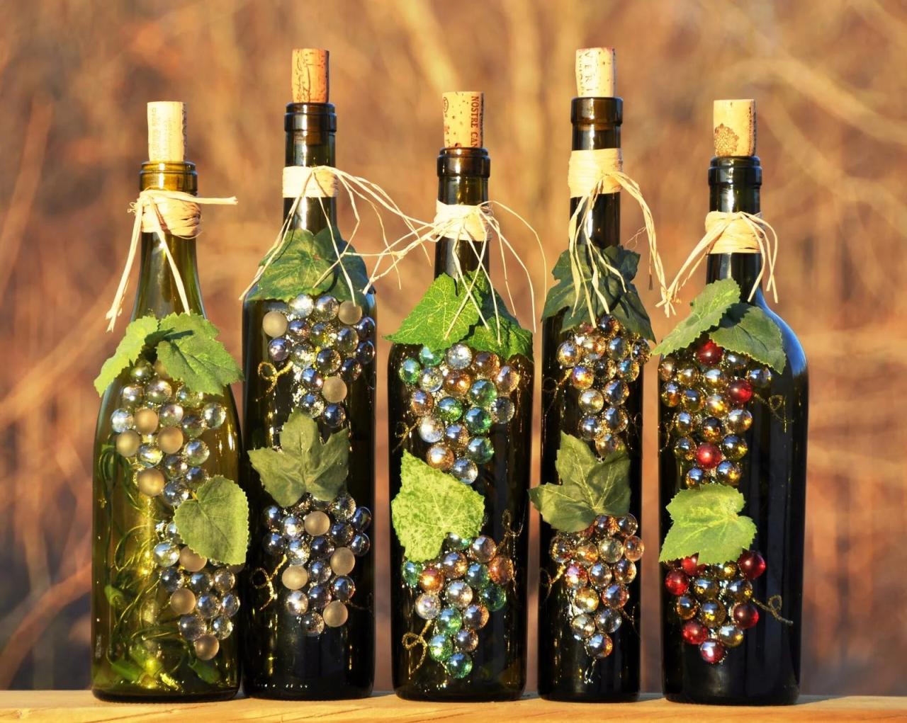 christmas bottle decoration ideas 25 CREATIVE WINE BOTTLE DECORATION IDEAS FOR THIS CHRISTMAS