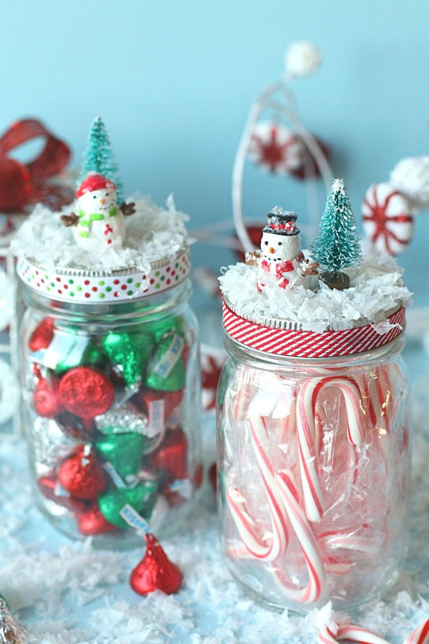 christmas decoration ideas with mason jars Christmas Mason Jar Gifts