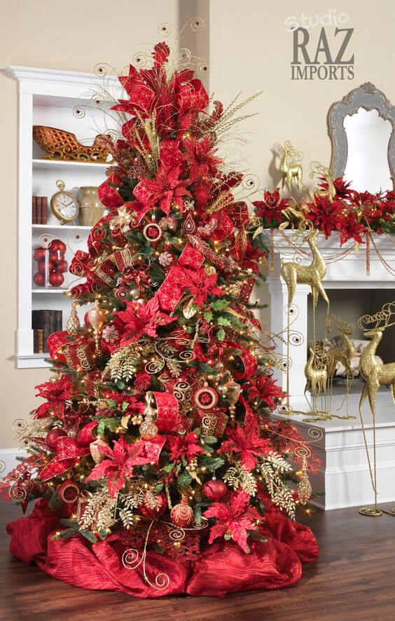 red christmas decor ideas 40+ Best Red Christmas Decor Ideas and Designs for 2023