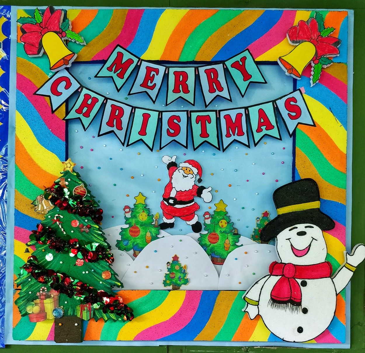 christmas decoration ideas on board Christmas bulletin board decorations Artofit