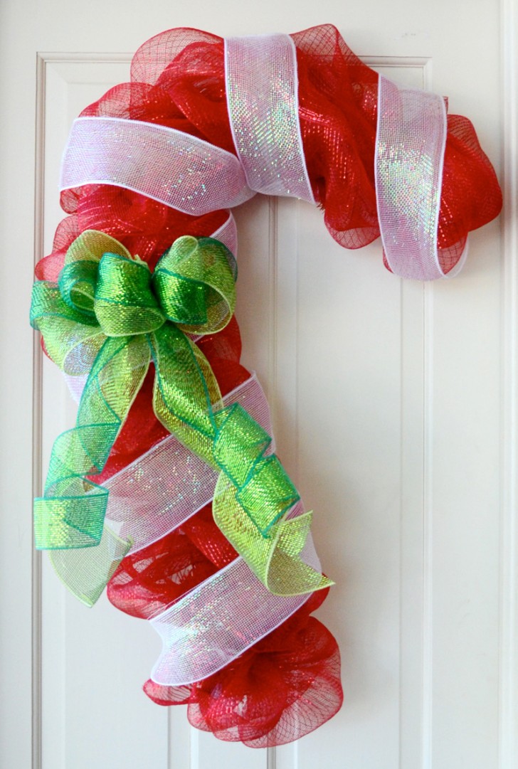 christmas decoration ideas with ribbon 40 Fantabulous Christmas Ribbon Decoration Ideas All About Christmas