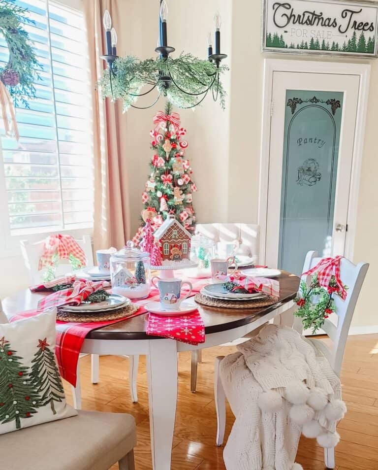 farmhouse table christmas decor 40 Farmhouse Christmas Table Décor Ideas to Deck Your Table With