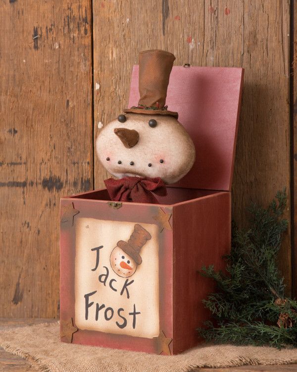 jack frost christmas decor Jack Frost InTheBox Jack frost, Primitive christmas, Frost