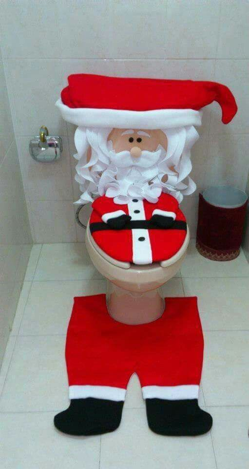 funny christmas bathroom decor 40+ Christmas Bathroom Decors That Are Pleasant & Refreshing Ethinify