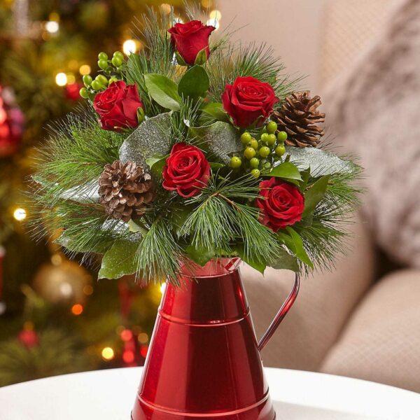 christmas vase decor ideas Vase Decoration Ideas For Christmas