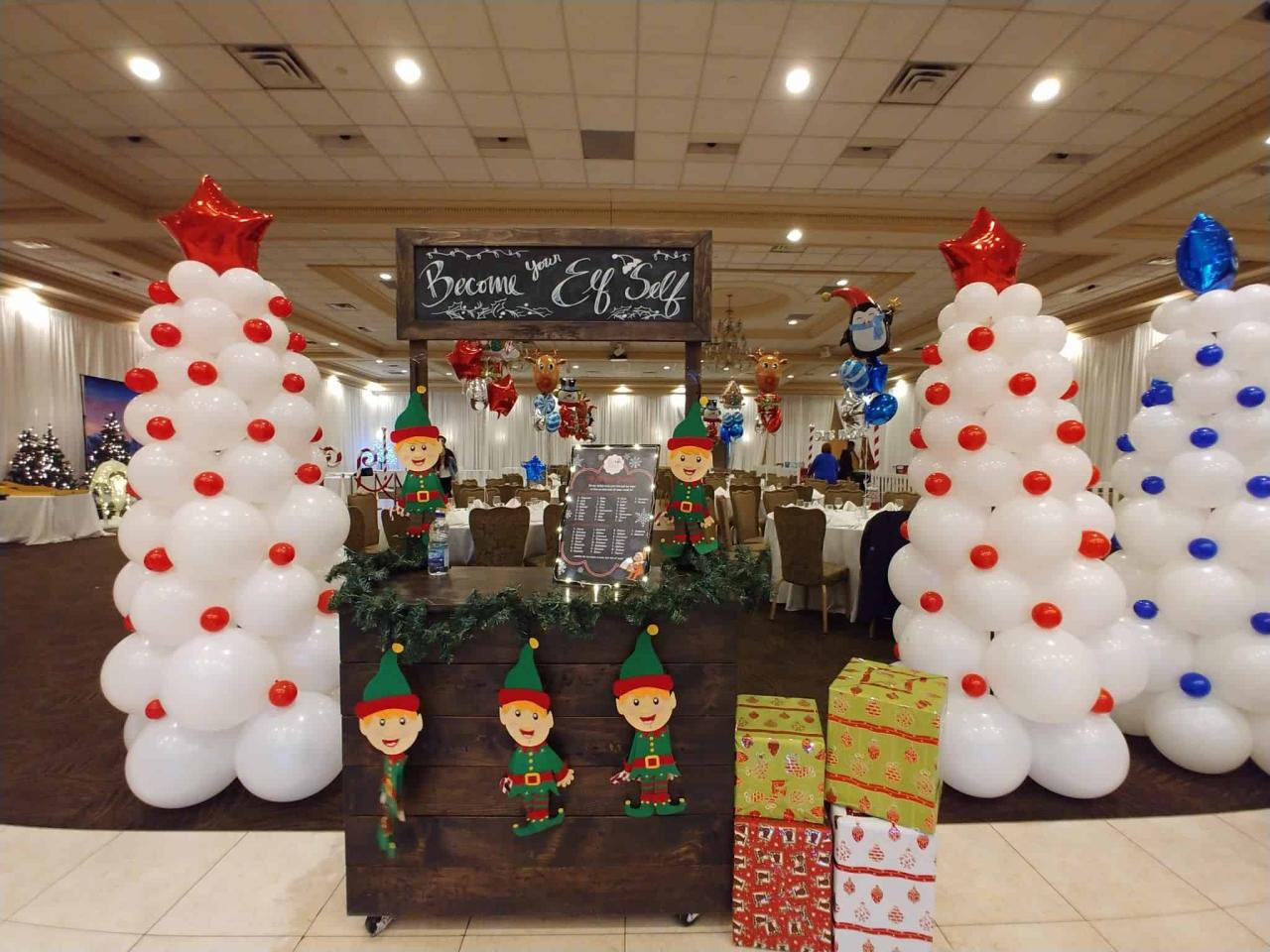 santa's workshop christmas decor Santa's Decor Pop! Events Group