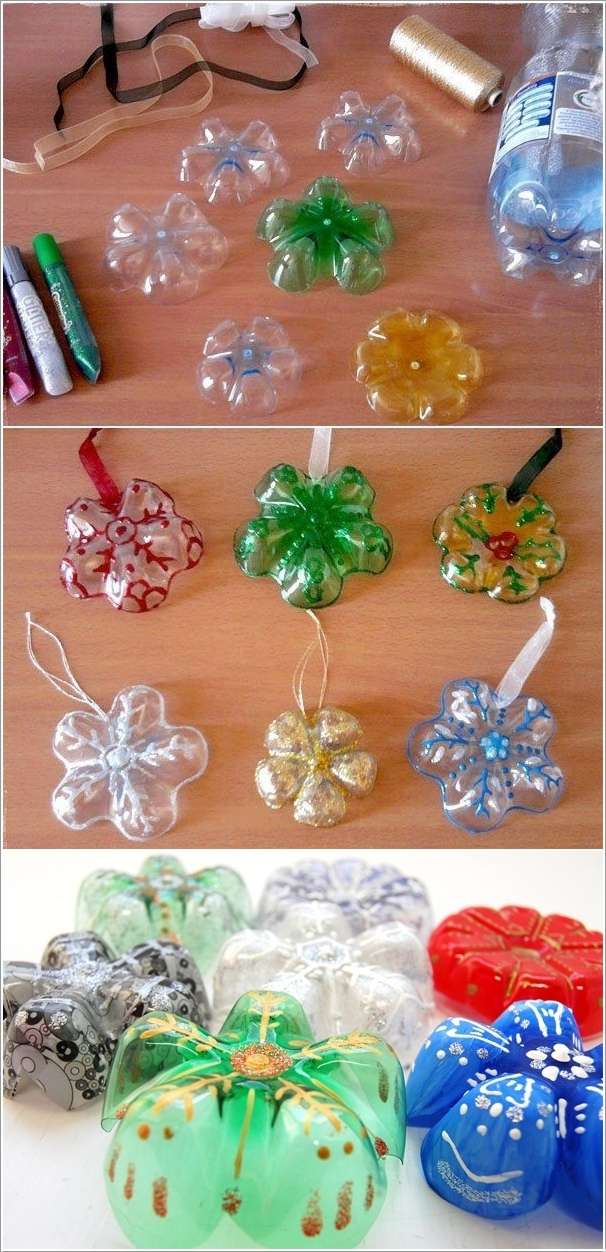 christmas decoration ideas using plastic bottles 5 Creative Plastic Bottle Christmas Craft Ideas