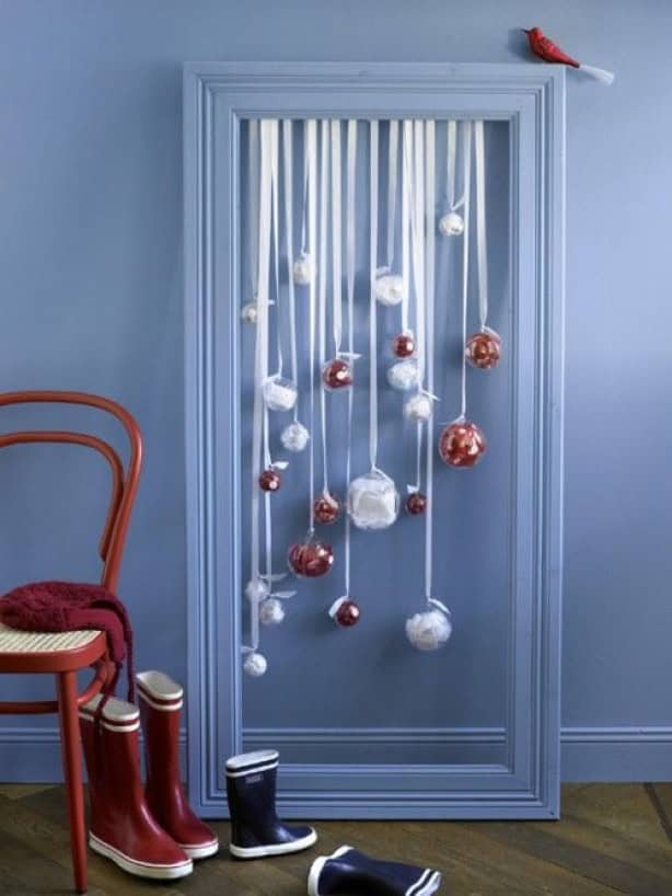 christmas wall art decor 30 Amazing DIY Christmas Wall Art Ideas