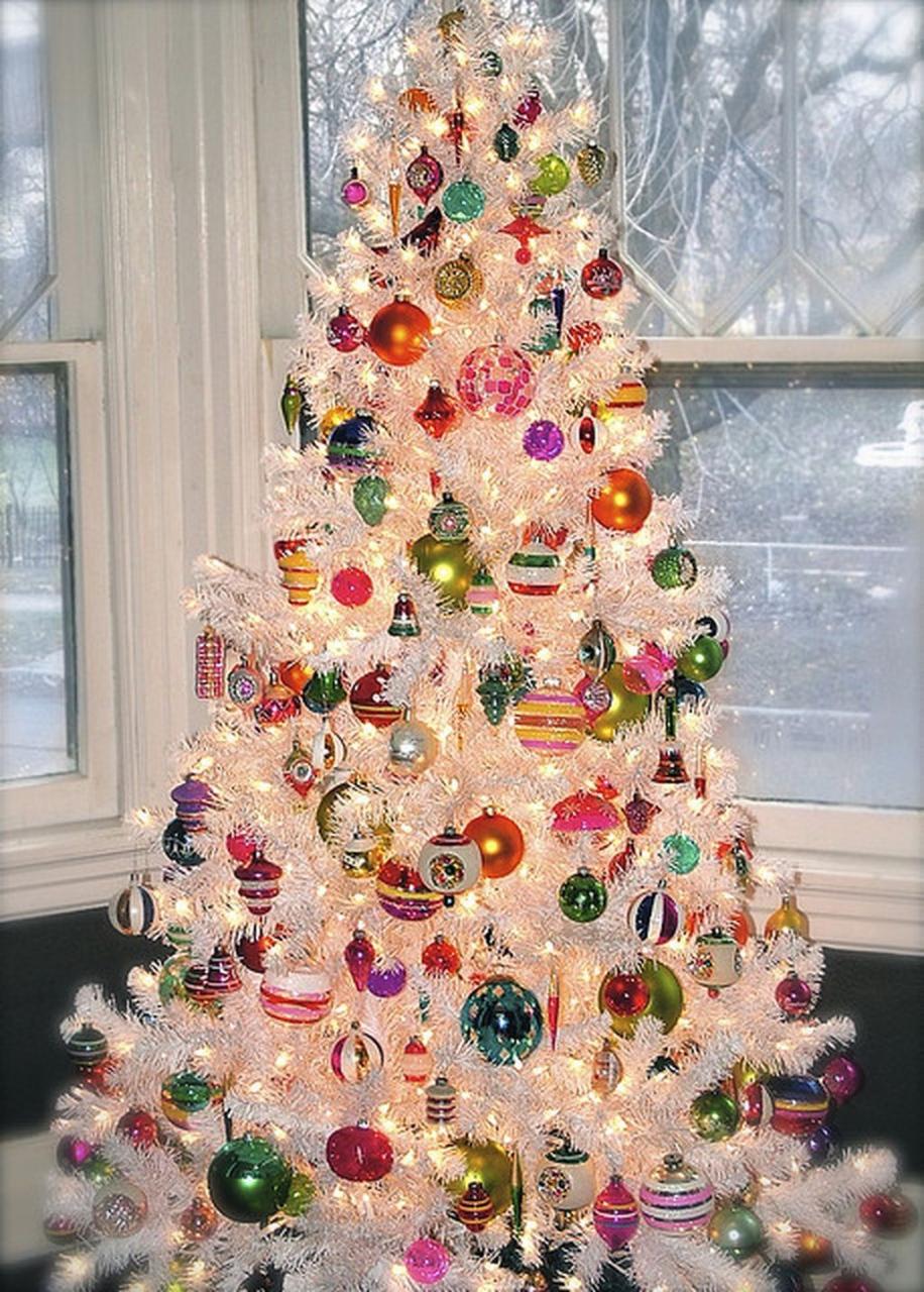 vintage christmas tree decor ideas 37 Totally Beautiful Vintage Christmas Tree Decoration Ideas Vintage