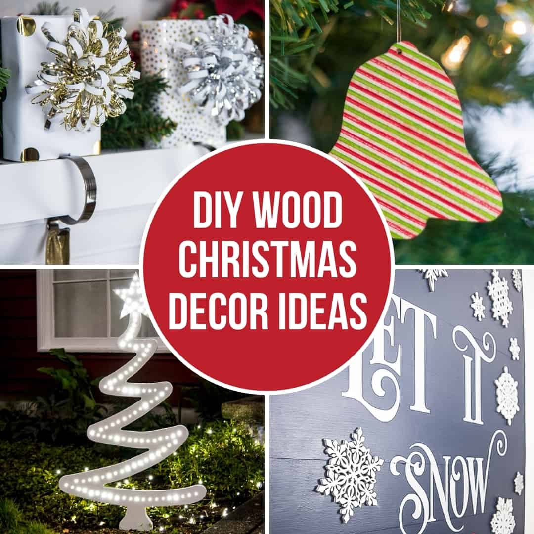 wood christmas wall decor DIY Wooden Christmas Tree for the Yard The Handyman's Daughter