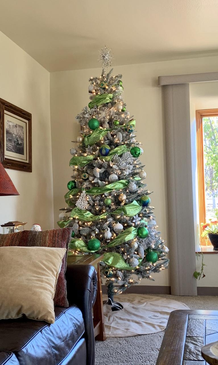 green christmas tree decor ideas My Green Christmas Tree