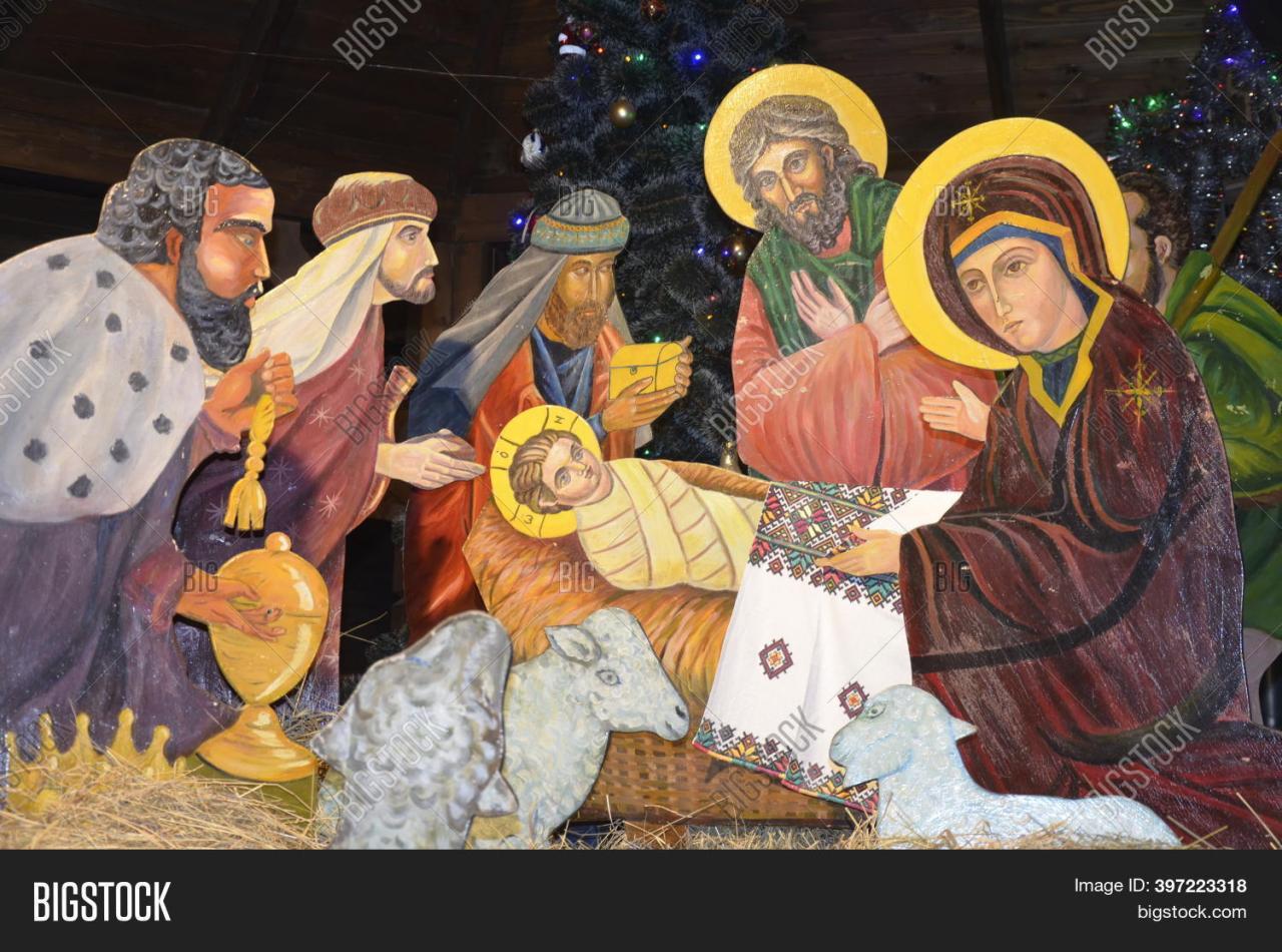 christmas decoration jesus birth Christmas Decoration. Image & Photo (Free Trial) Bigstock