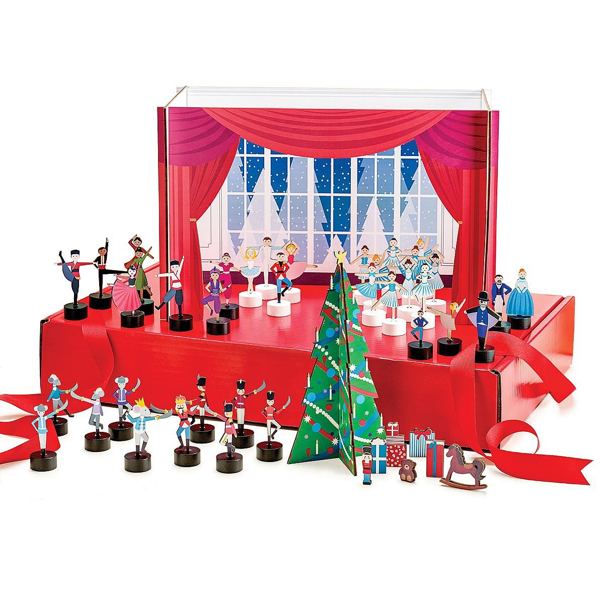 nutcracker ballet christmas decor Nutcracker Holiday Set ballet, holiday decor, play set