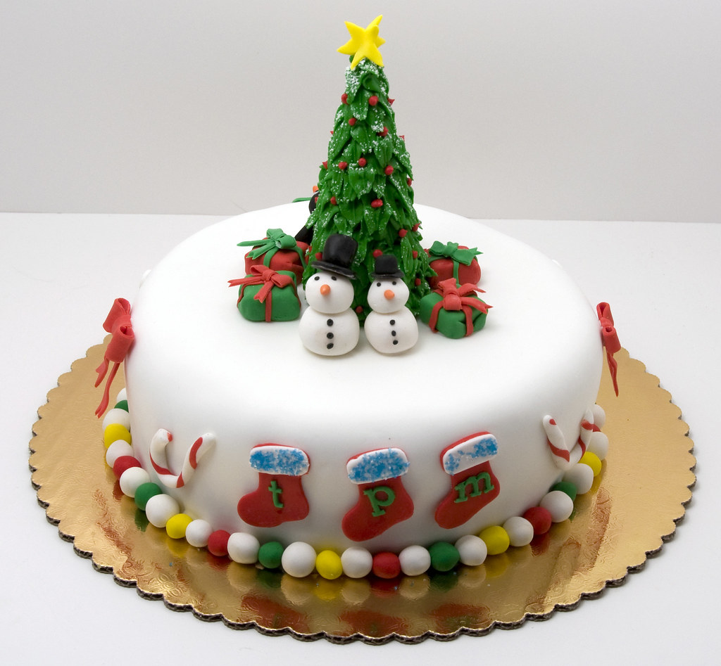 christmas cake decoration ideas uk Christmas Cake A traditional boozy british christmas cake,… Flickr