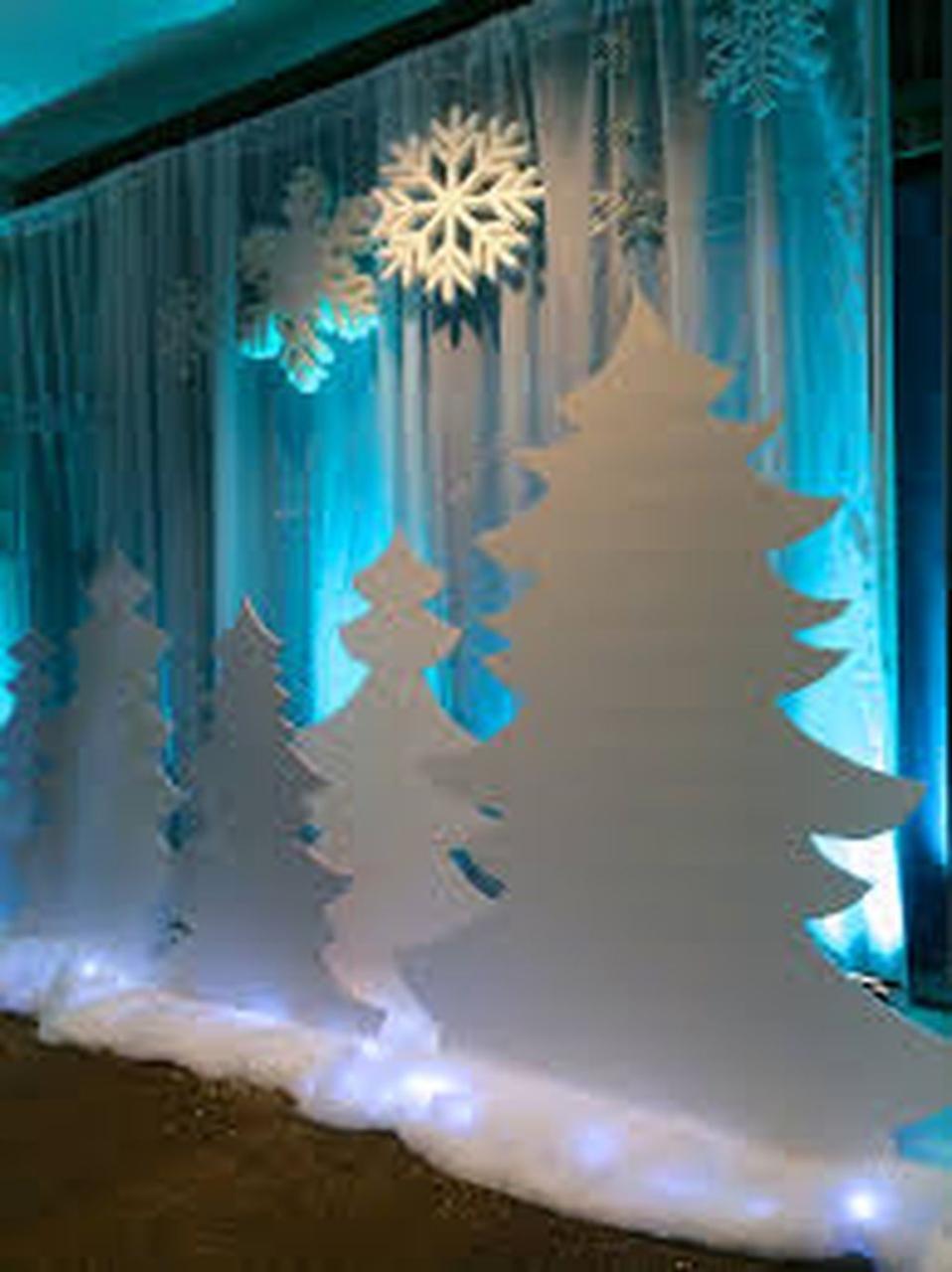 winter wonderland christmas decor ideas Nice 44 Awesome Winter Wonderland Themed Party Decoration Ideas. More