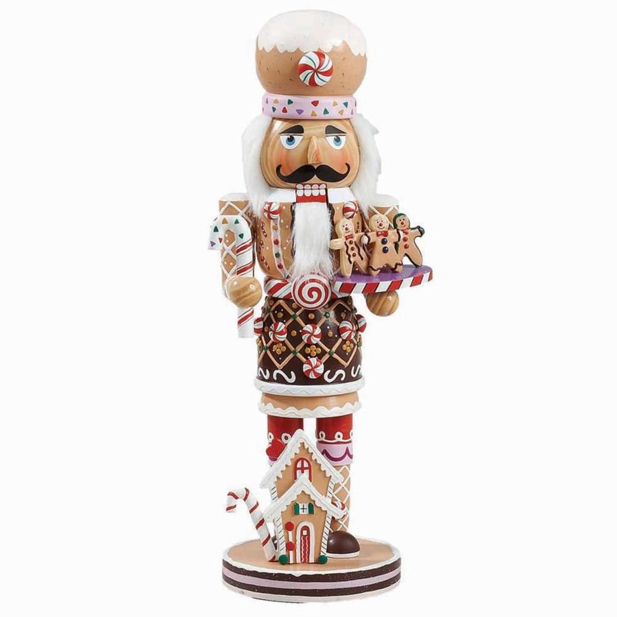 kurt adler christmas decor Kurt S. Adler Kurt Adler 16in Gingerbread Nutcracker in the Christmas