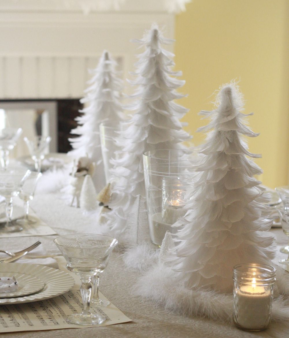 christmas trees for table decor How To Make Christmas Tree Table Decoration Table Decoration