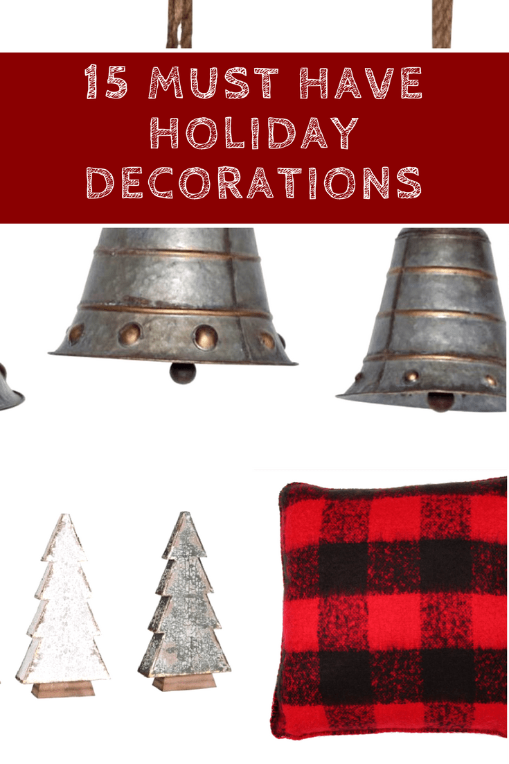 christmas decor must haves 15 Trendy Holiday Decorating Must Haves Trendy holiday, Christmas fun