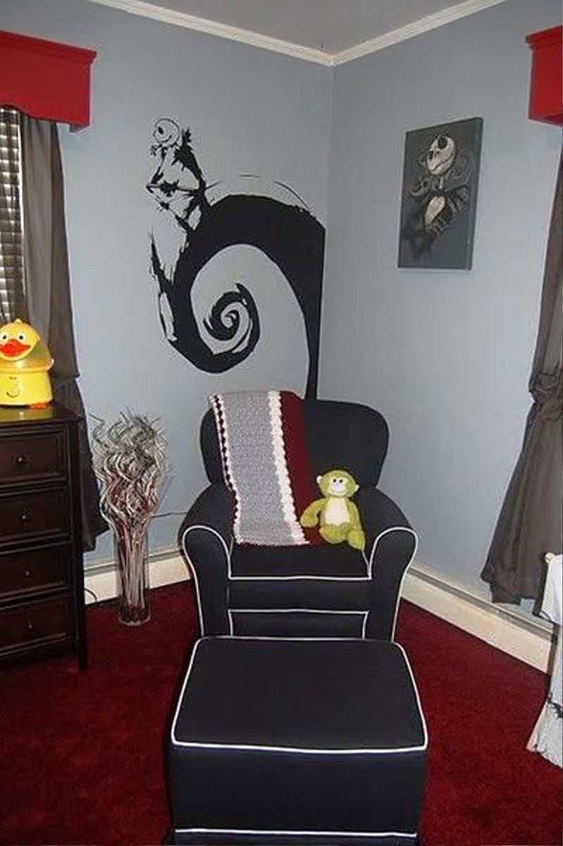 nightmare before christmas nursery decor Nightmare before Christmas Room Decorating Ideas Baby boy room