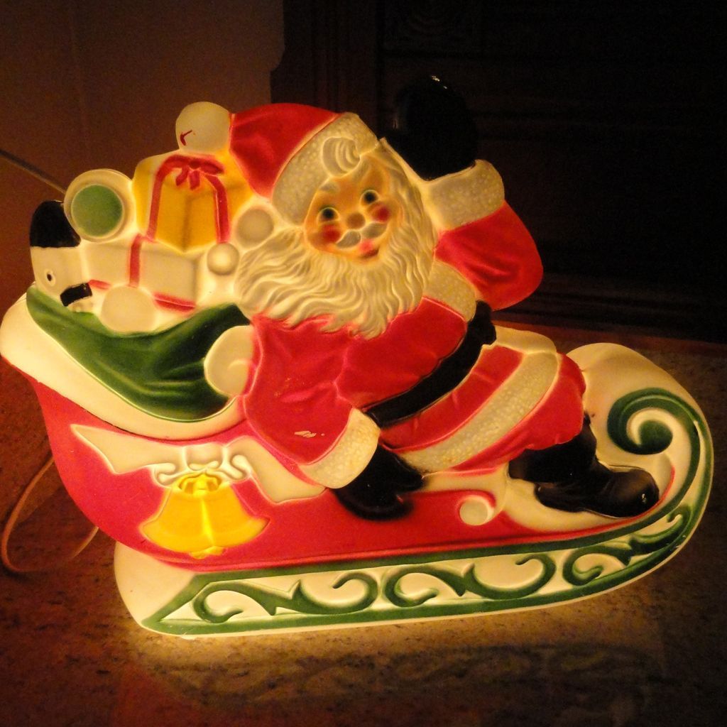 vintage plastic christmas decor Vintage Plastic Christmas Yard Decorations ZYHOMY