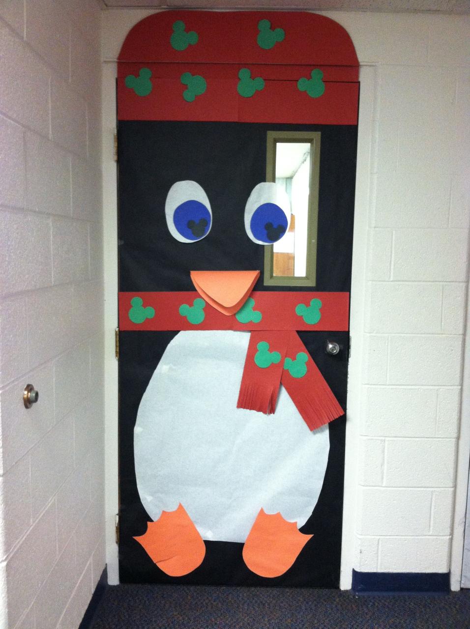 christmas decorating ideas preschool classroom Christmas classroom door decoration by WHCA Christmas classroom door