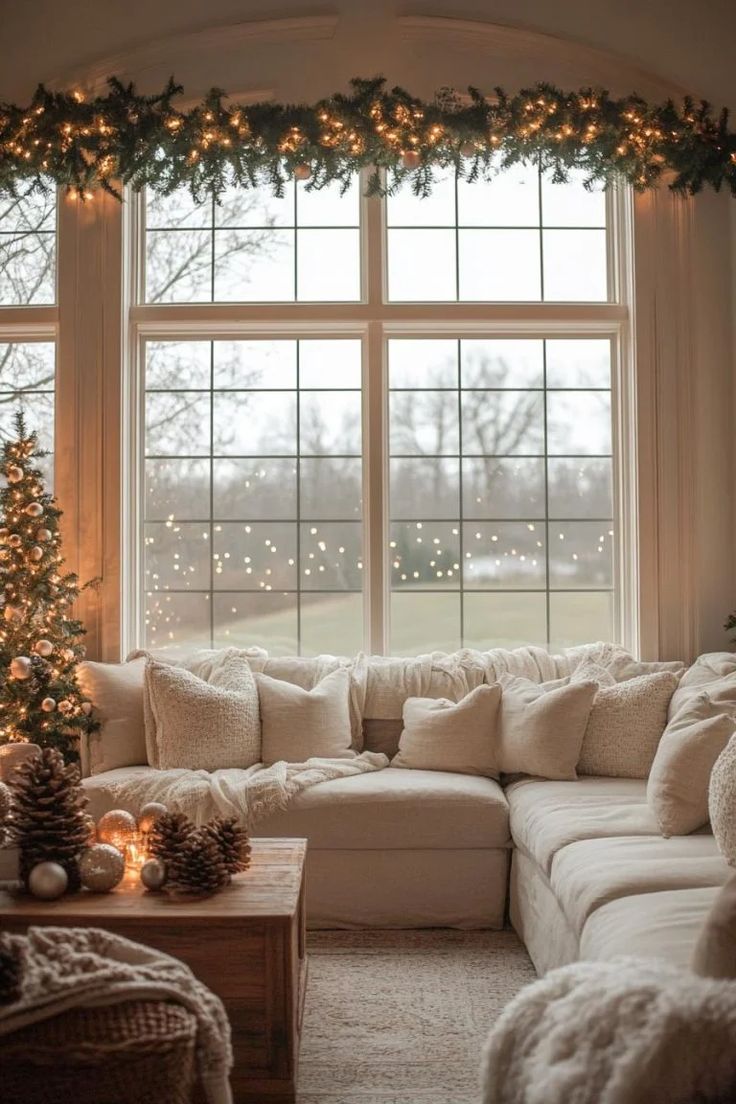 xmas decoration ideas for living room 15 Unique Christmas Decor Ideas for Your Living Room 13 in 2024