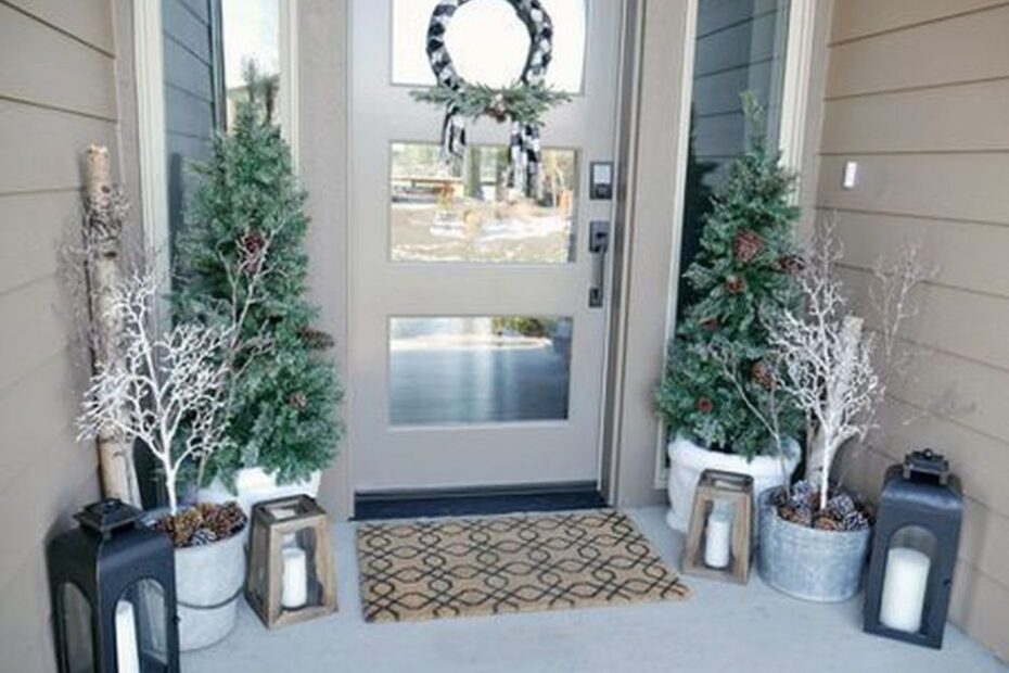 winter porch decor after christmas Winter Front Porch Decoration That Will Make Your Porch Looks Beautiful