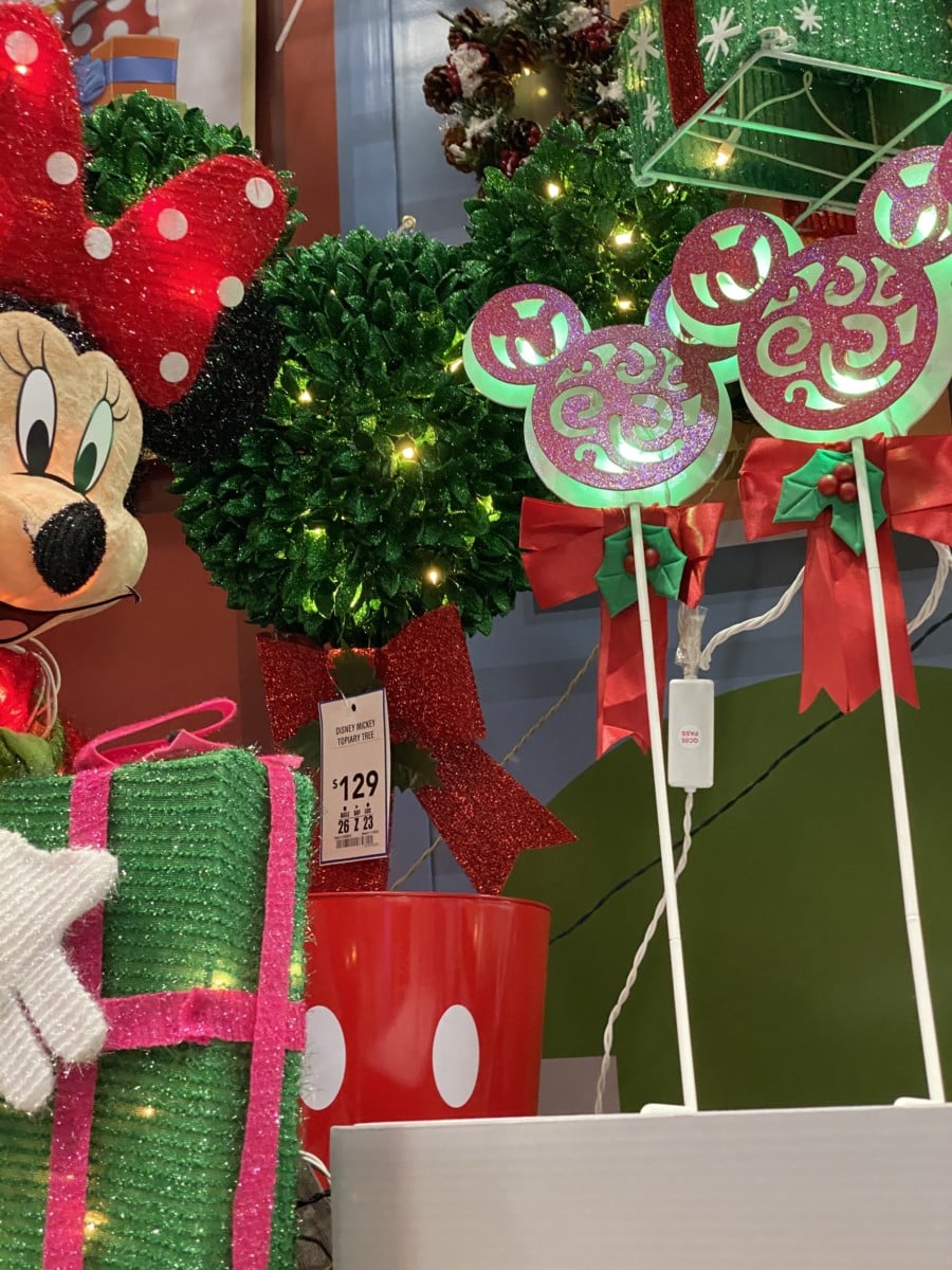 disney christmas wall decor New Disney Christmas Decor Now at Lowe’s!