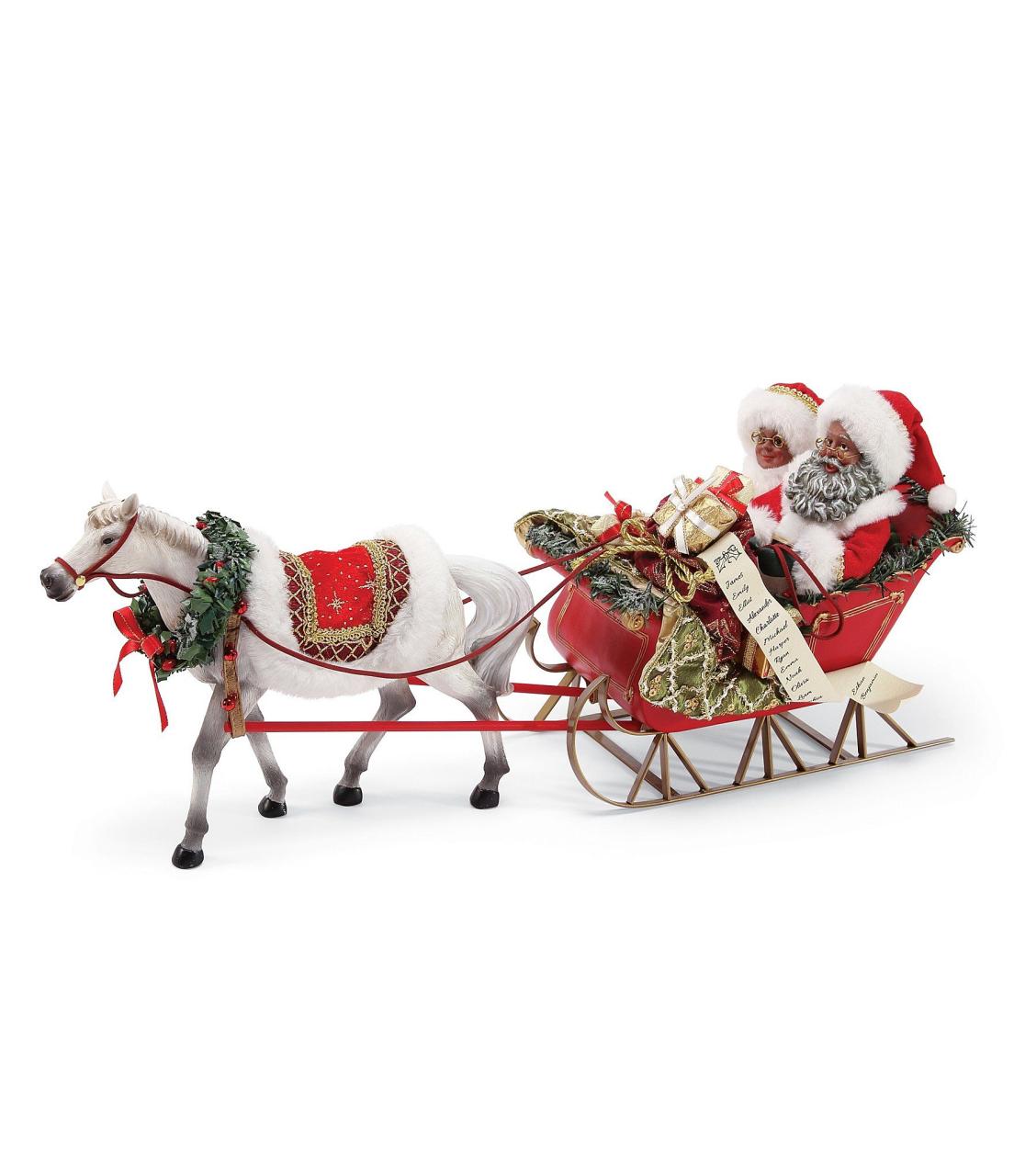 horse and sleigh christmas decor 20+ Christmas Horse And Sleigh Decorations The Urban Decor