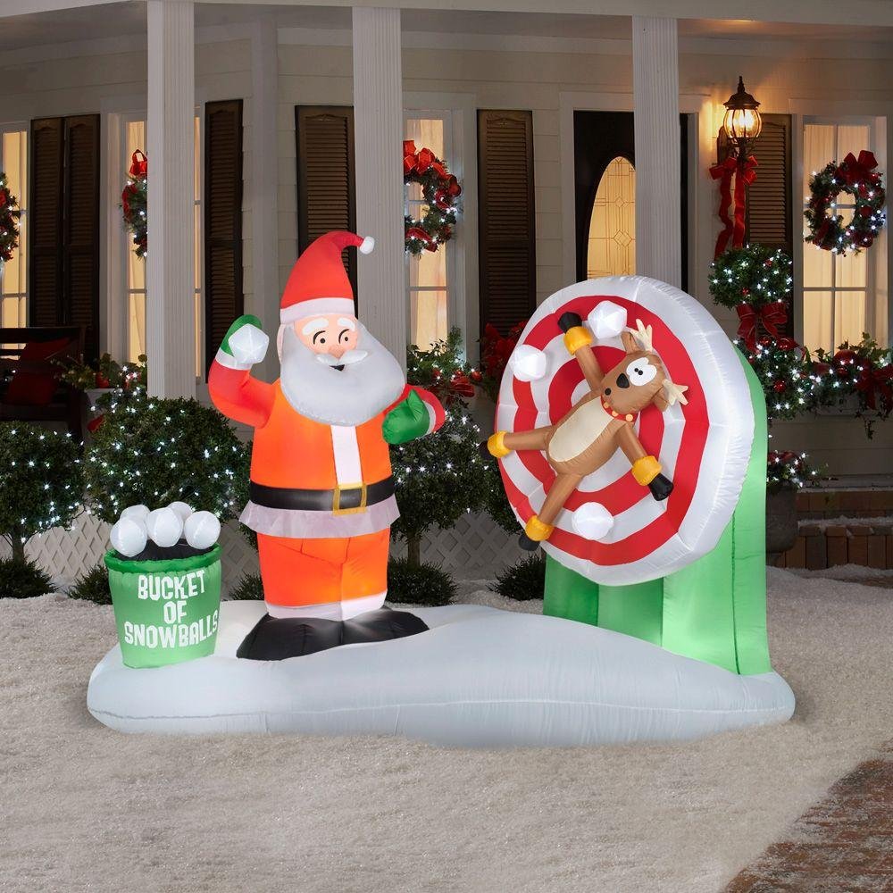 christmas decorations outdoor inflatable decorations 30 Best Christmas Outdoor Inflatables Home Inspiration DIY Crafts