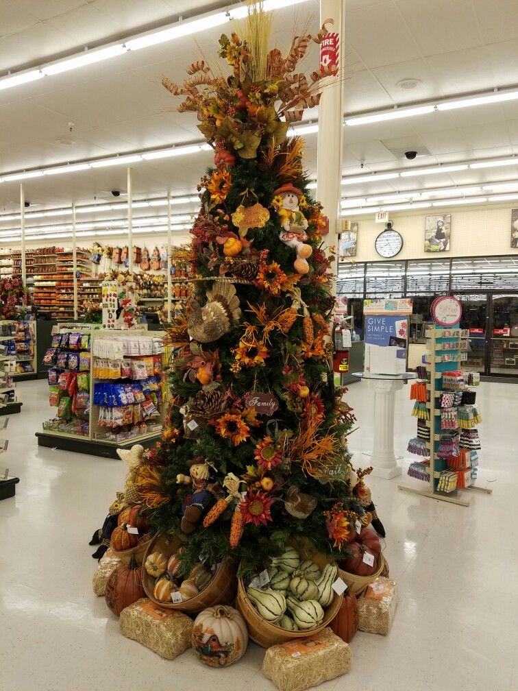 hobby lobby christmas tree decor Hobby lobby fall tree Hobby lobby christmas, Fall christmas tree