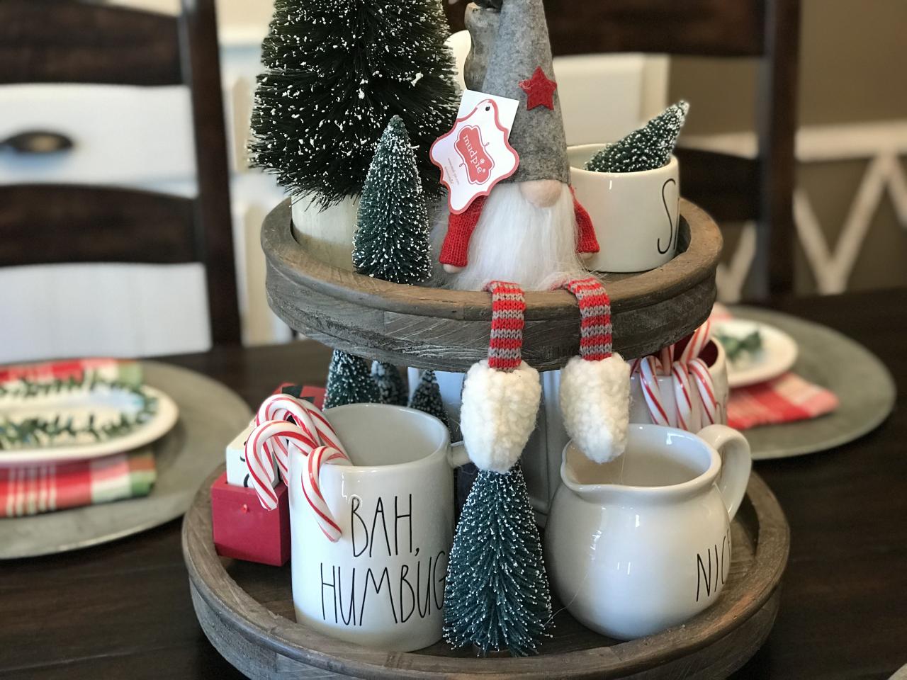 mud pie christmas decor Pin by Susie on Rae Dunn inspiration Tray decor, Christmas display