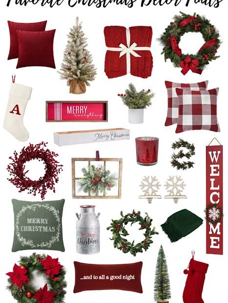 christmas room decor inspo Favorite Christmas Decor Finds Christmas Decor Inspo Traditional