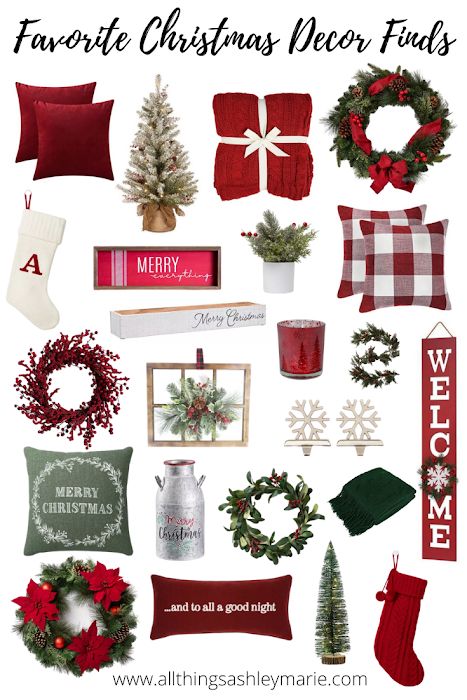 christmas room decor inspo Favorite Christmas Decor Finds Christmas Decor Inspo Traditional