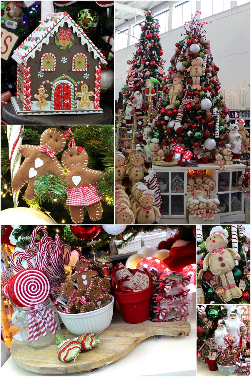 gingerbread christmas decor ideas 20+ Gingerbread Themed Christmas Tree Ideas DECOOMO