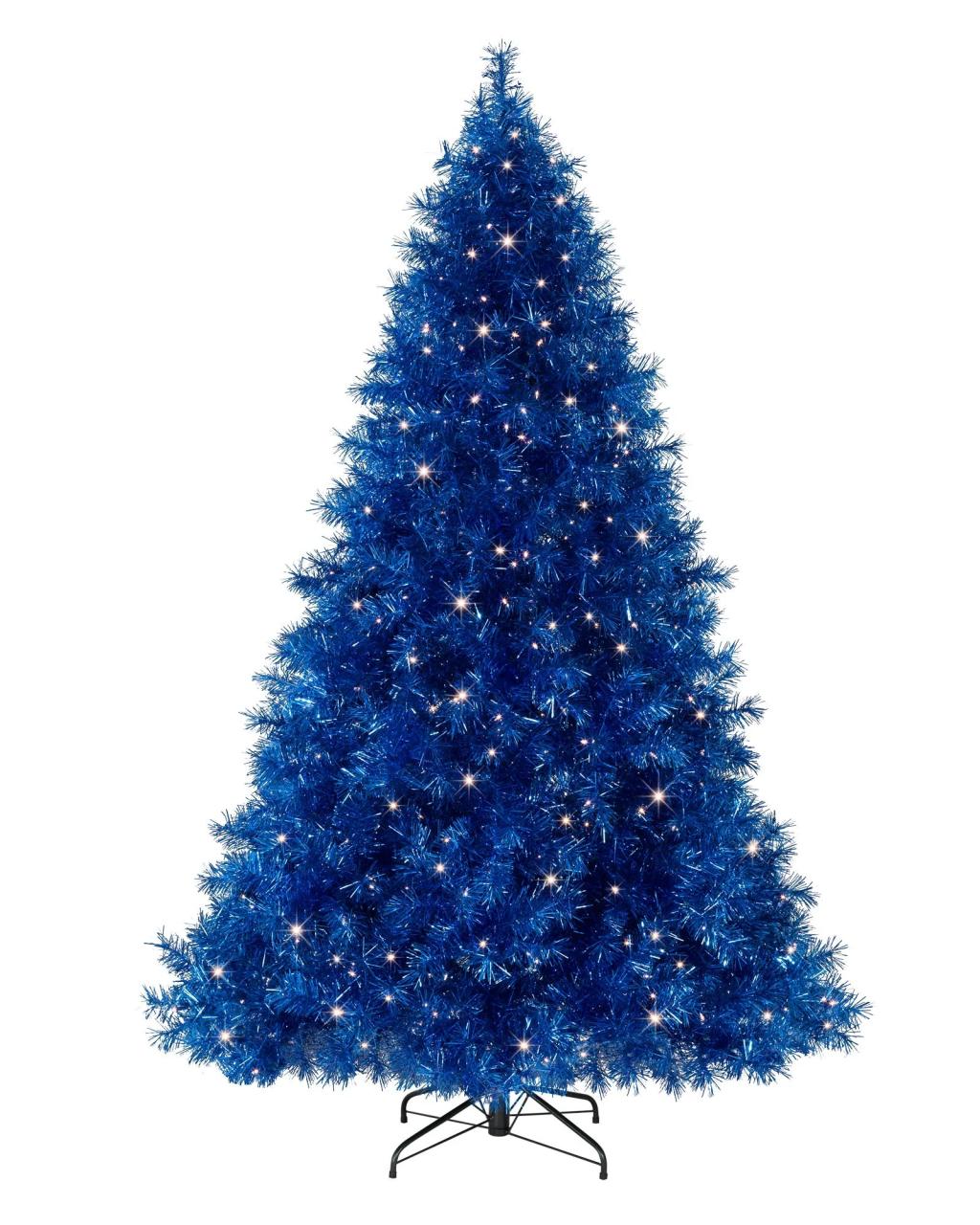 royal blue christmas decor 34 Blue Christmas Tree Decorations Ideas Decoration Love