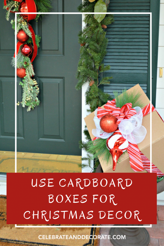 christmas decor using boxes DIY Christmas Decorations with Boxes Celebrate & Decorate